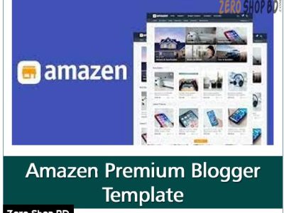 Amazen Premium Blogger Template, Amazen blogger template free download, Amazen premium template free download