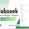 JobZeek Premium Blogger Theme, JobZeek Premium Blogger Theme Free Download