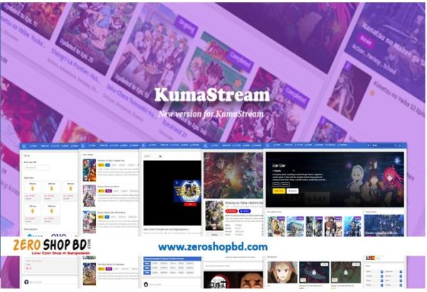 KumaStream Premium Blogger Template, KumaStream Premium Blogger Template Free Download