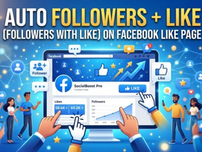 Auto Followers + Like (Followers with Like) on Facebook Like Page